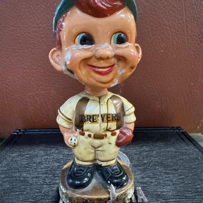 1960's Milwauke Brewers Bobble Head