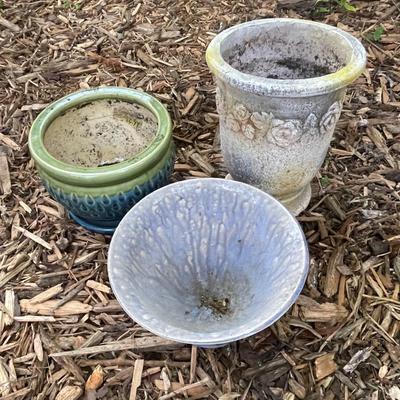 3 planters