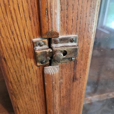 Vintage Solid Wood Cabinet Cupboard 39x14x71