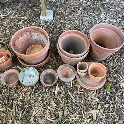 Clay pots