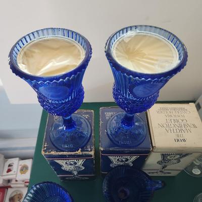 Avon Fostoria Mount Vernon Glassware Lot 10 Pieces