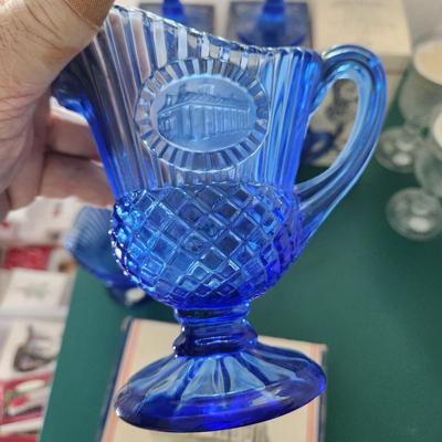 Avon Fostoria Mount Vernon Glassware Lot 10 Pieces