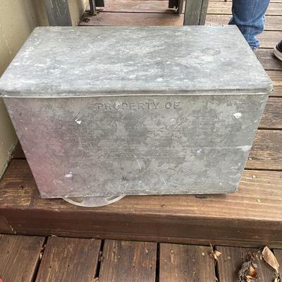 Milk bottle cooler