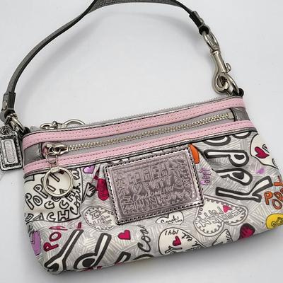 COACH Poppy Wristlet Purse