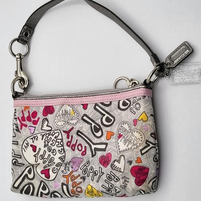 COACH Poppy Wristlet Purse