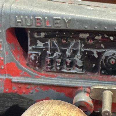 Vintage Hubley toy tractor