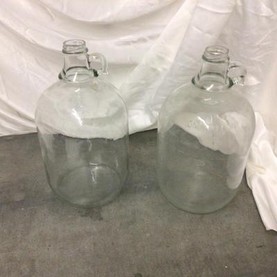 Two Gal Glass Jugs