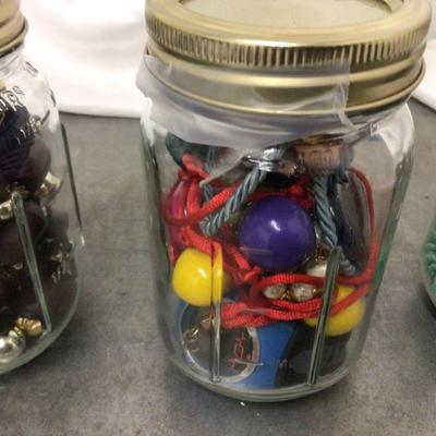 Jewelry Jars Lot