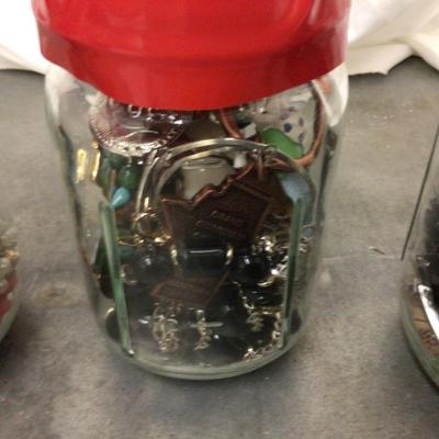 Three Jewelry Jars Lot