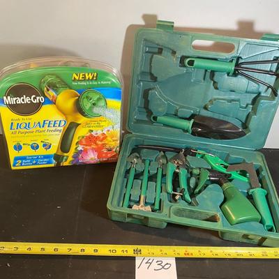 Miracle Gro and Tools