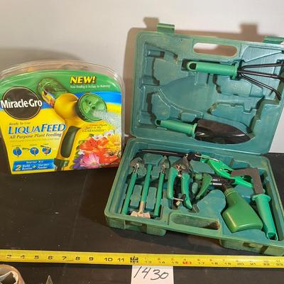 Miracle Gro and Tools