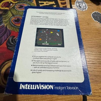 1981 Intellivision Astrosmash Video game