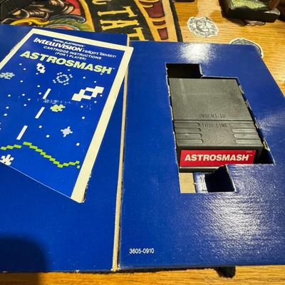 1981 Intellivision Astrosmash Video game