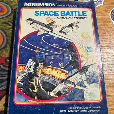 1981 Intellivision Space Battle video Game