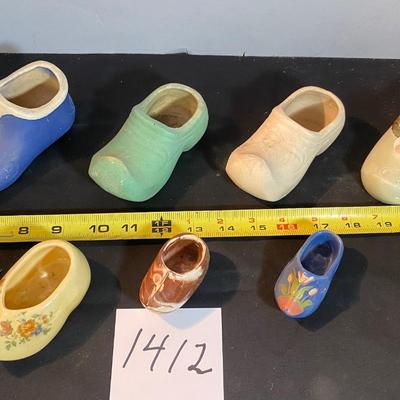 Vintage ceramic Dutch Shoe Collection