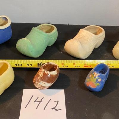Vintage ceramic Dutch Shoe Collection