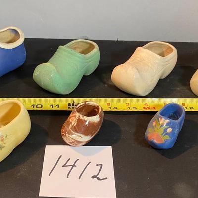 Vintage ceramic Dutch Shoe Collection