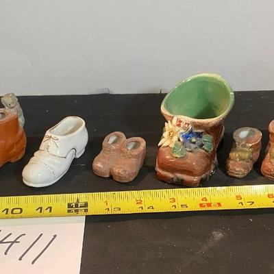 Vintage Ceramic Shoe Collection