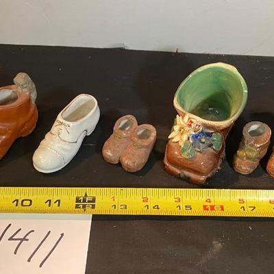 Vintage Ceramic Shoe Collection