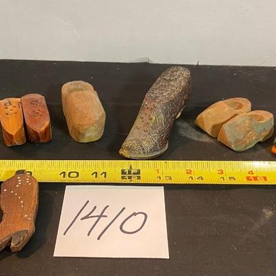 Vintage Wooden Shoe Collection