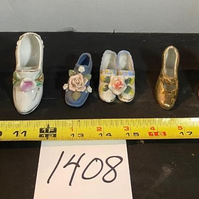 Vintage Ceramic Shoe Collection