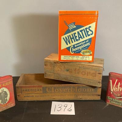 Vintage Boxes and Tins