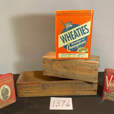 Vintage Boxes and Tins