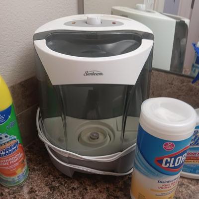 BATHROOM DECOR, HUMIDIFIER AND CLEANERS