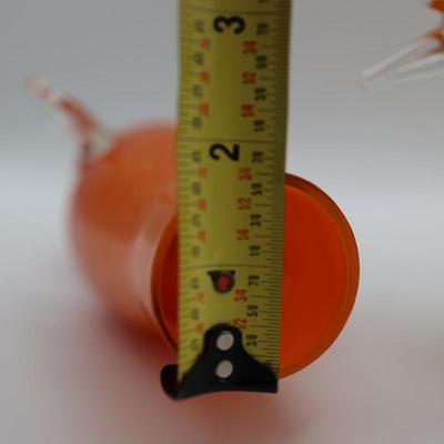 Pair of Vintage Kriff Design Glass Birds