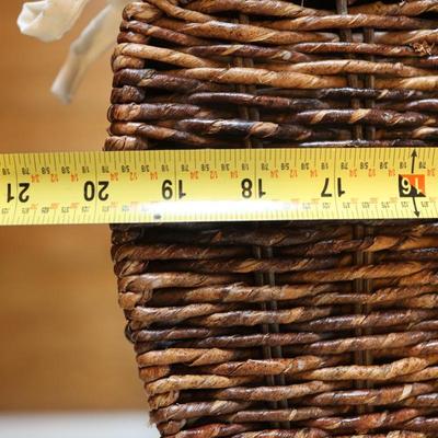 Wicker Laundry Basket