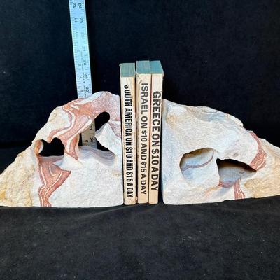 Lot 49.5. Large Sandstone Bookends