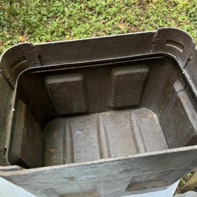 2 Empty Army Ammo Boxes