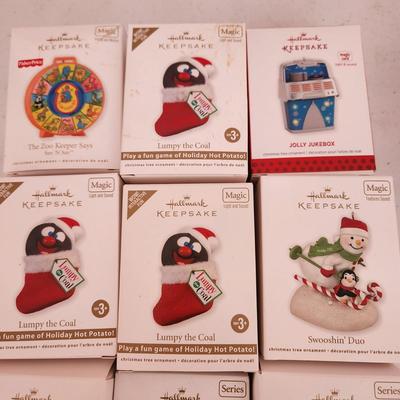 Lot of 12 Hallmark Keepsake Christmas Tree ornaments