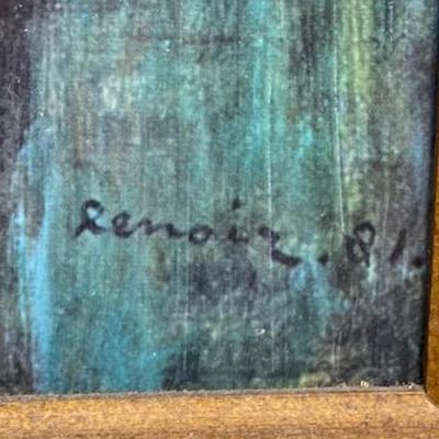 Pierre-Auguste Renoir Inspired Painting