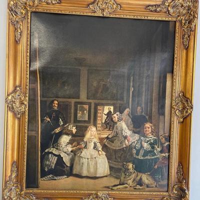 Las Meninas Diego Valazquez Giceeli Print