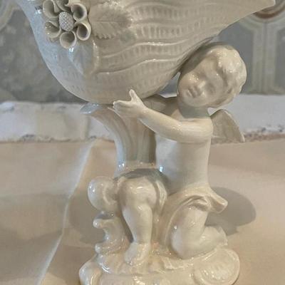 Cherub Angel Vase