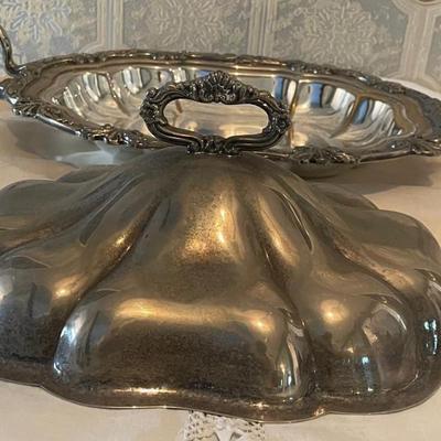 Silverplate Warming Dish