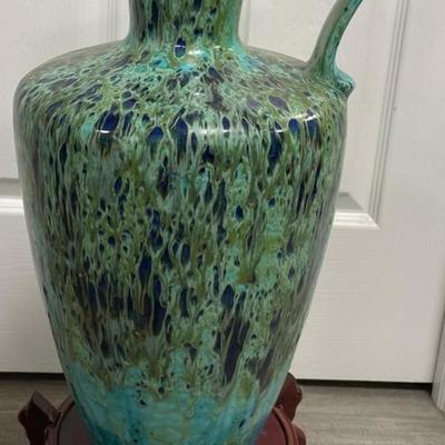 Vintage Pitcher Floor Vase