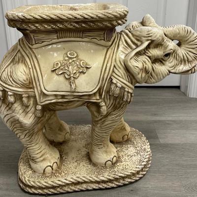 Elephant Ceramic Planter