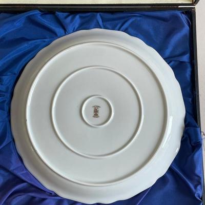 Limoge Plate/Spoon/Knife Collection in a Box;