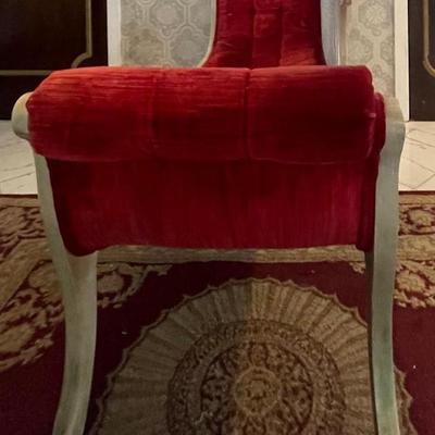 Victorian Style Love Chair