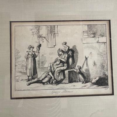 "Gruppo Littoresco" Pinelli Fece 1815
