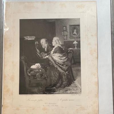 Konstantin Egorovich Makovsky (1839-1915) "The Duet" 1880