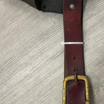 WWI/WWII Era Belt and Holster