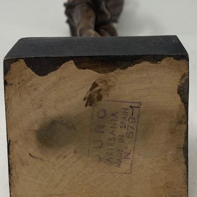 Don Quixote Sculpture Bottom Marked/Numbered