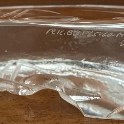 Vintage Mat Jonasson Glass Figurine