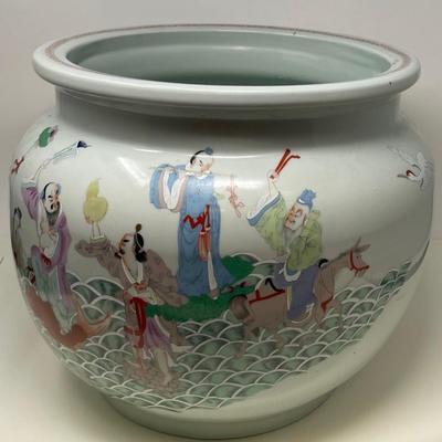 Large Chinese Fish Bowl