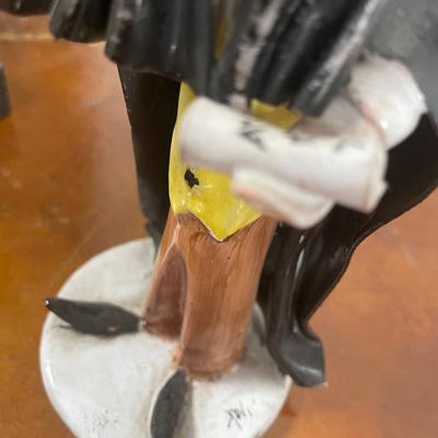 "Bald is Beautiful" Figurine + Two Poli Cesare Figurines