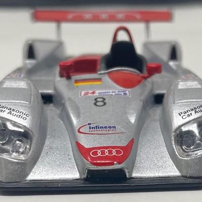 2004 Audi R8, 24 Hours of Le Mans / IMSA, IXO, China, 1/43 Scale, Mint Condition
