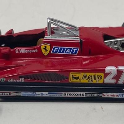 1982 Ferrari 126C2, Formula 1, IXO, China, 1/43 Scale, Mint Condition